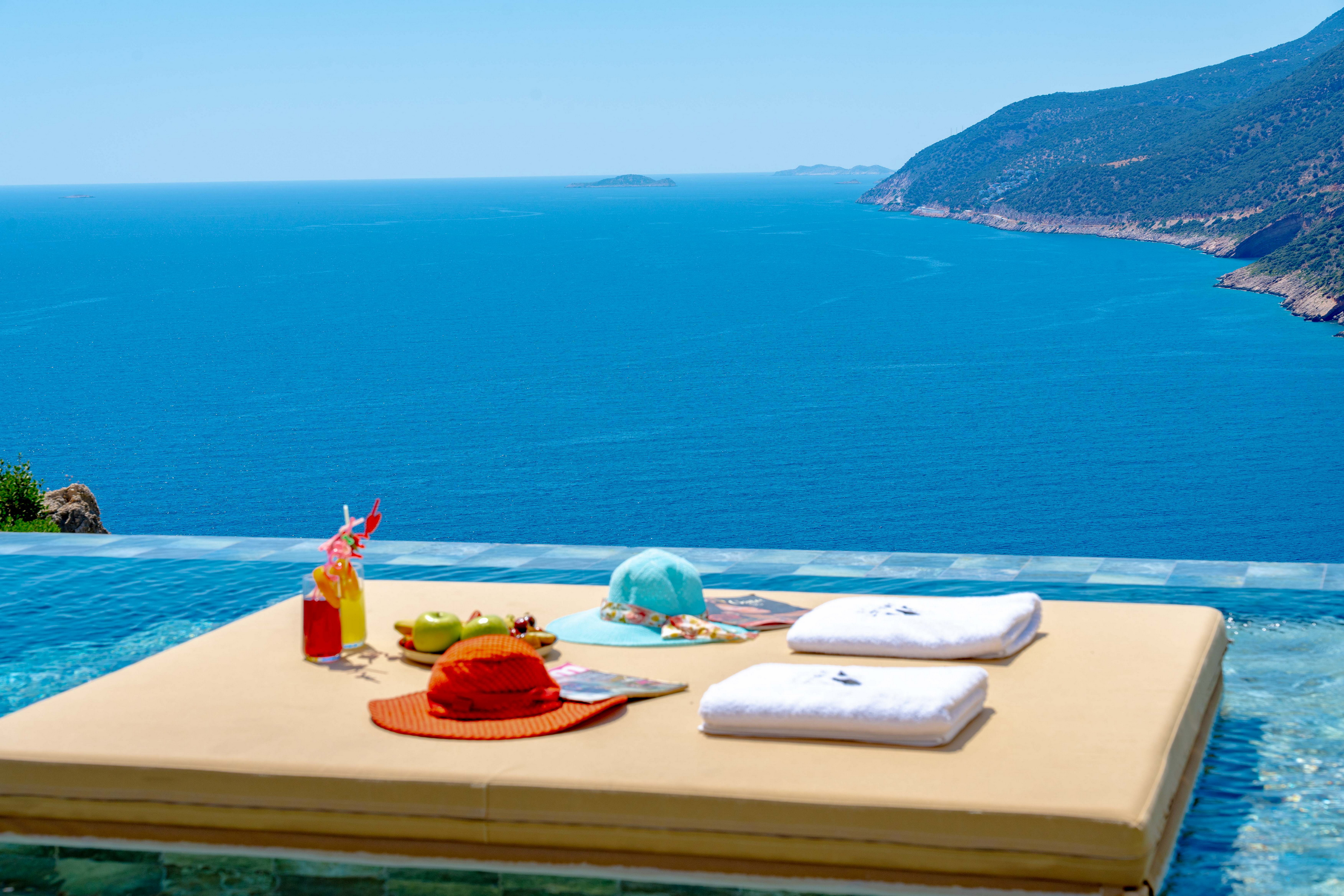 Kaş lüks villa kiralama Gökseki